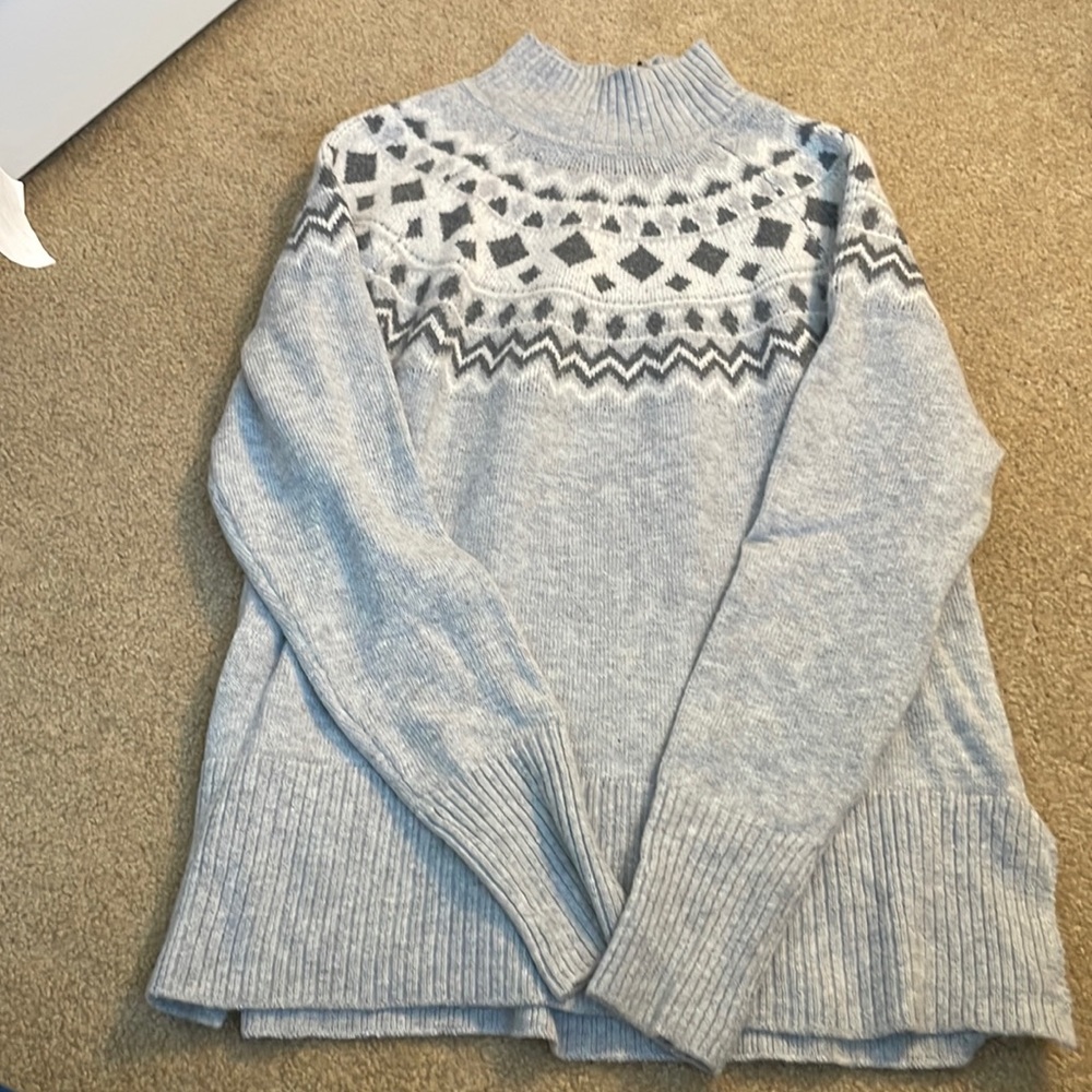 NWT Tahari Fair Isle Sweater